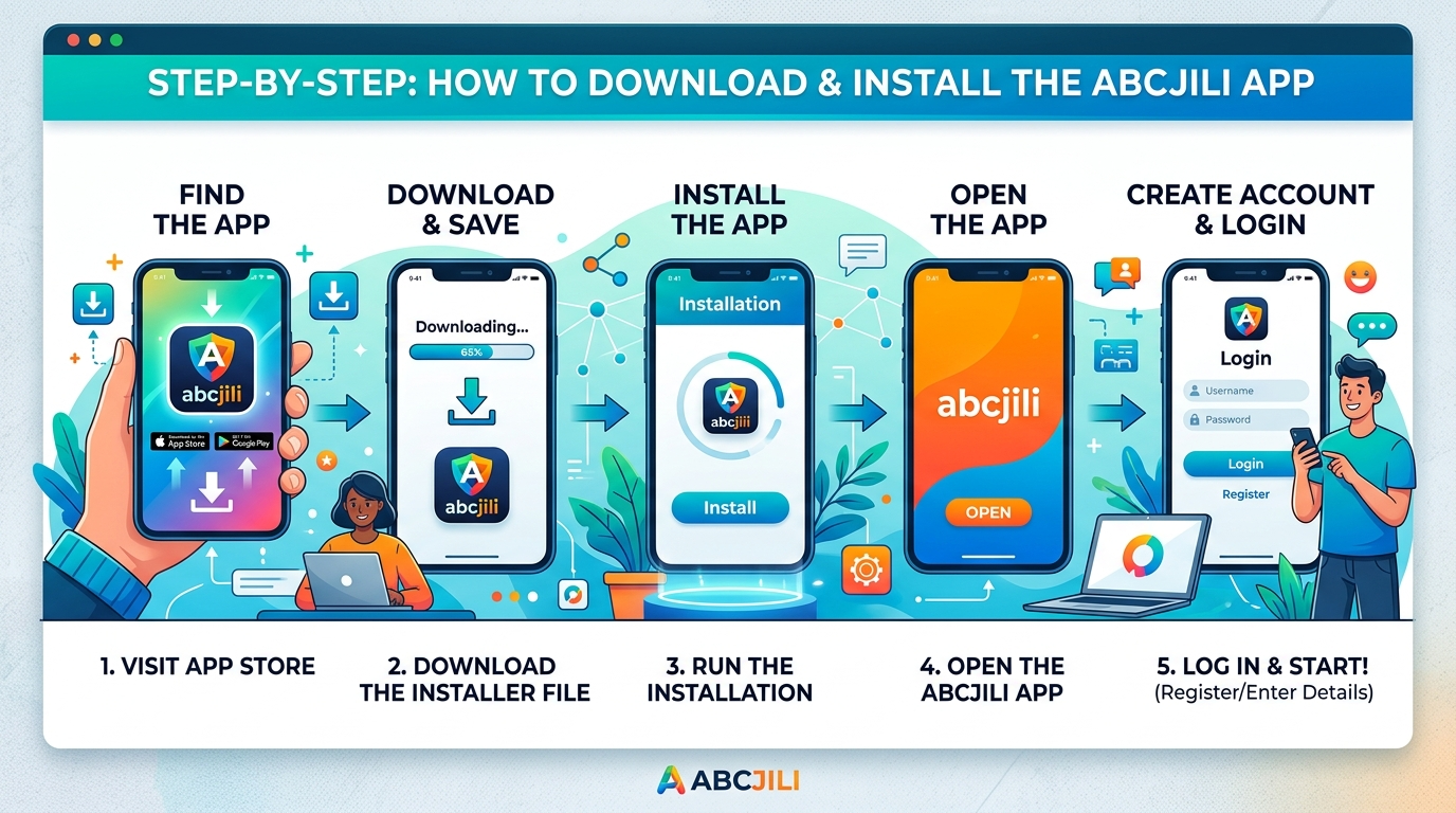 Step-by-Step: How to Download & Install the ABCJILI App